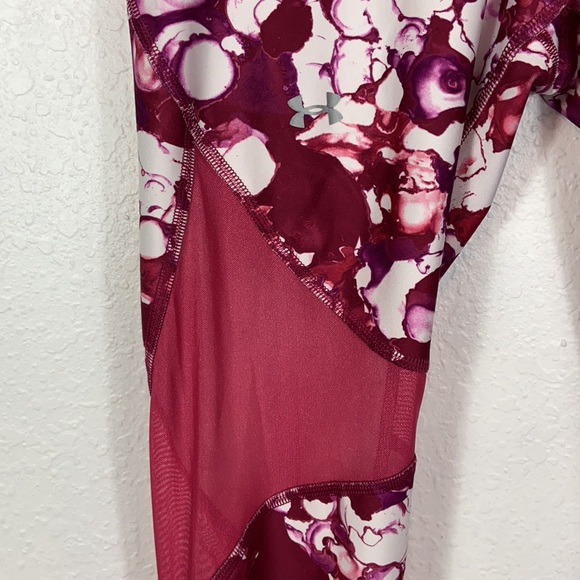 Under Armor Heat gear compression crop leggings L - Picture 6 of 10